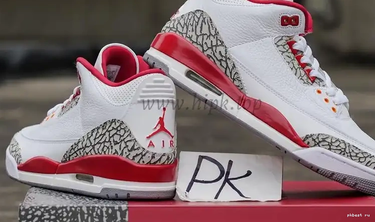 ready jordan retro God Cardinal Pk 3 air Red materials to retail ship 0504